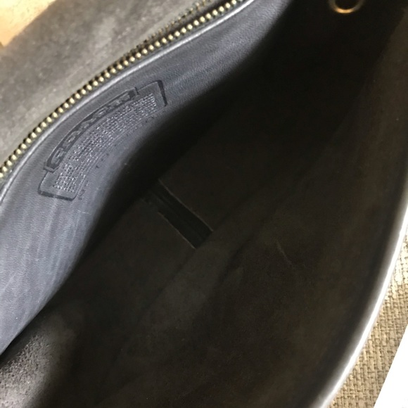 RARE Vintage NYC Coach Saddle Bag - Picture 12 of 15